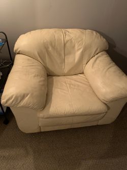 Chair and ottoman