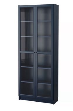 Bookcase With Glass Doors