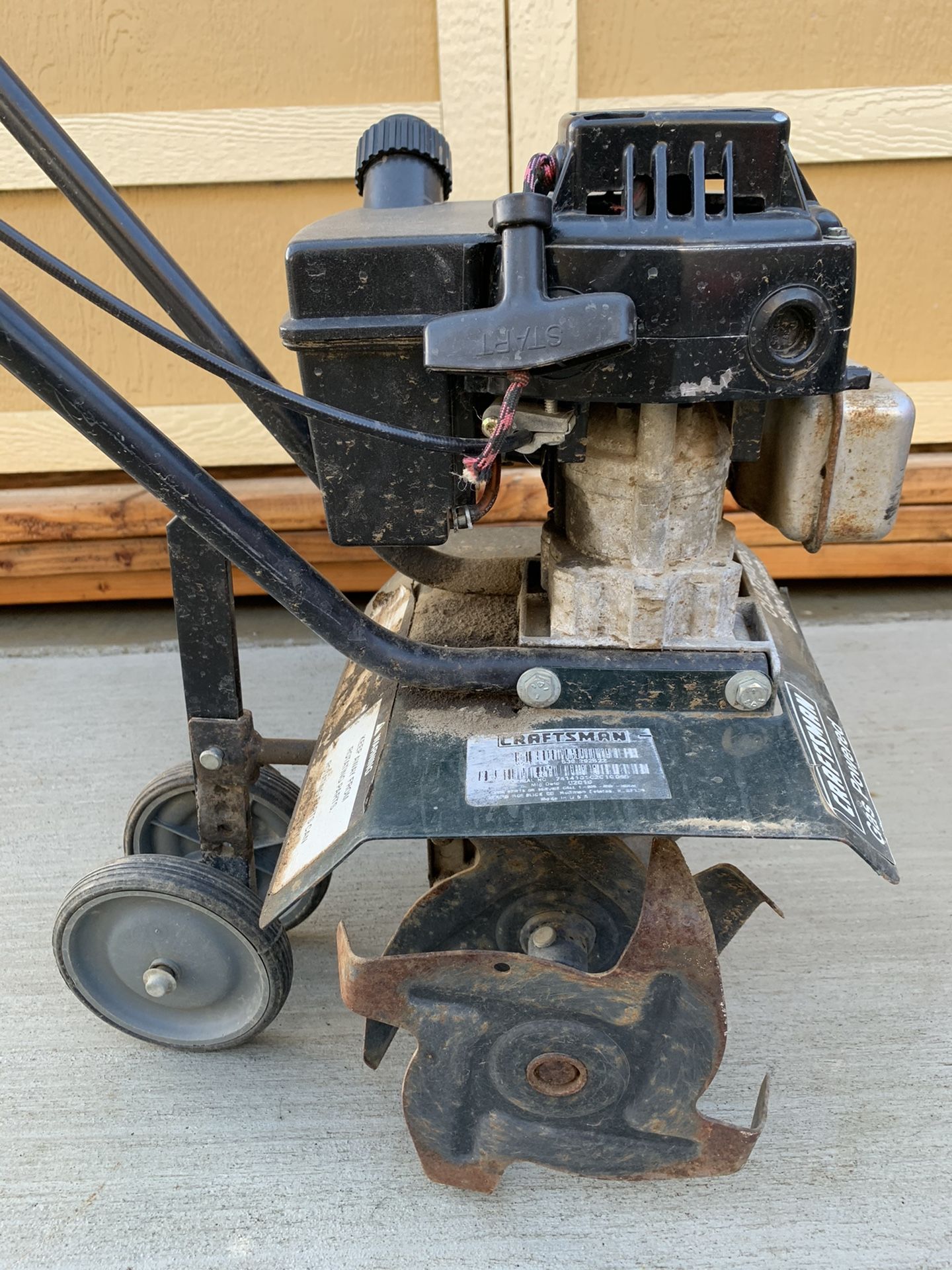 Craftsman Cultivator (Rototiller) for Sale in Fairfield, CA OfferUp