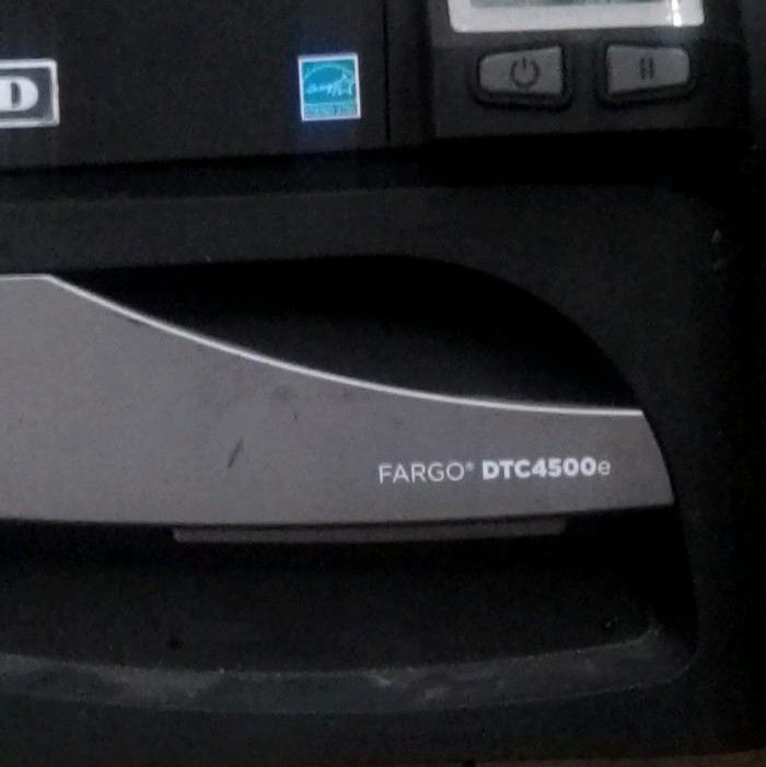 Fargo DTC4500e double sided printer