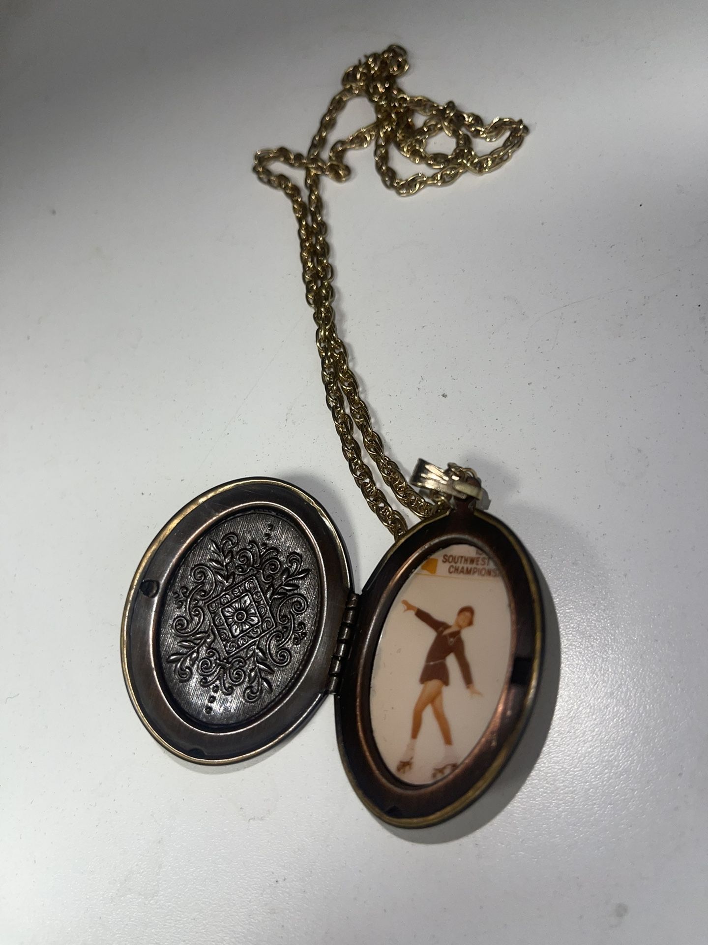 Golden Picture Locket