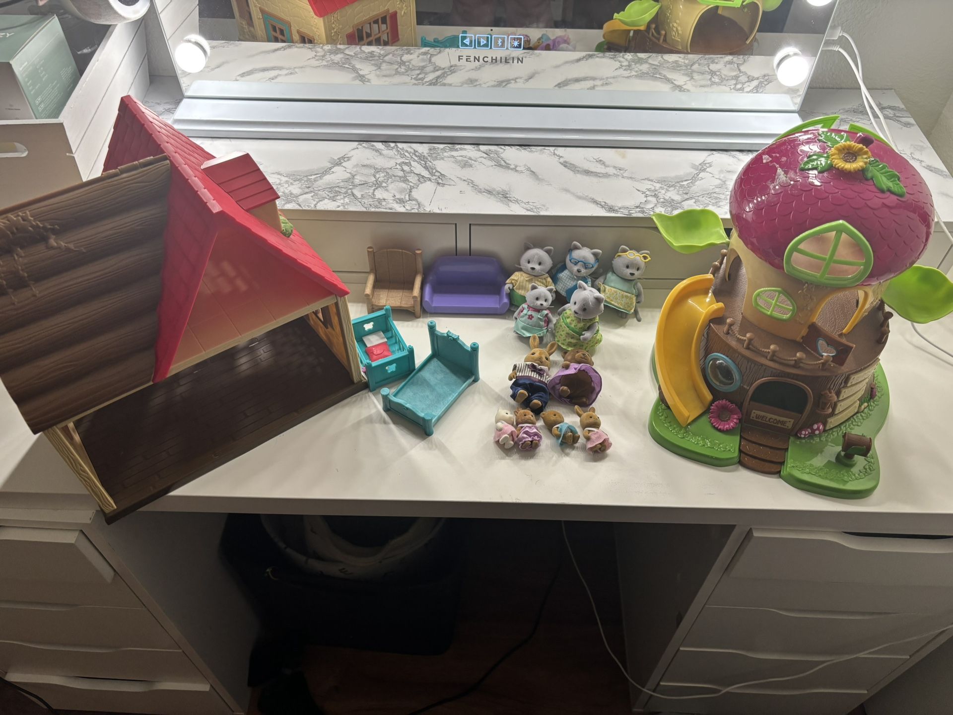 Calico critters toy set