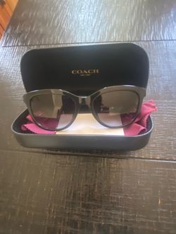 New Coach Sunglasses Black