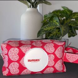 Diaper bag  Diaper/Pull-Ups and Wipe Pouch Mini Pañalera Gifting or keeping