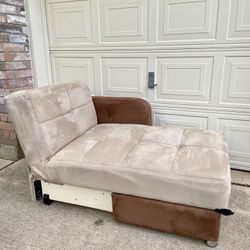 Adjustable Chaise With Storage Underneath Bed / Couch
