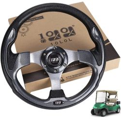 10L0L Golf Cart Steering Wheel, 