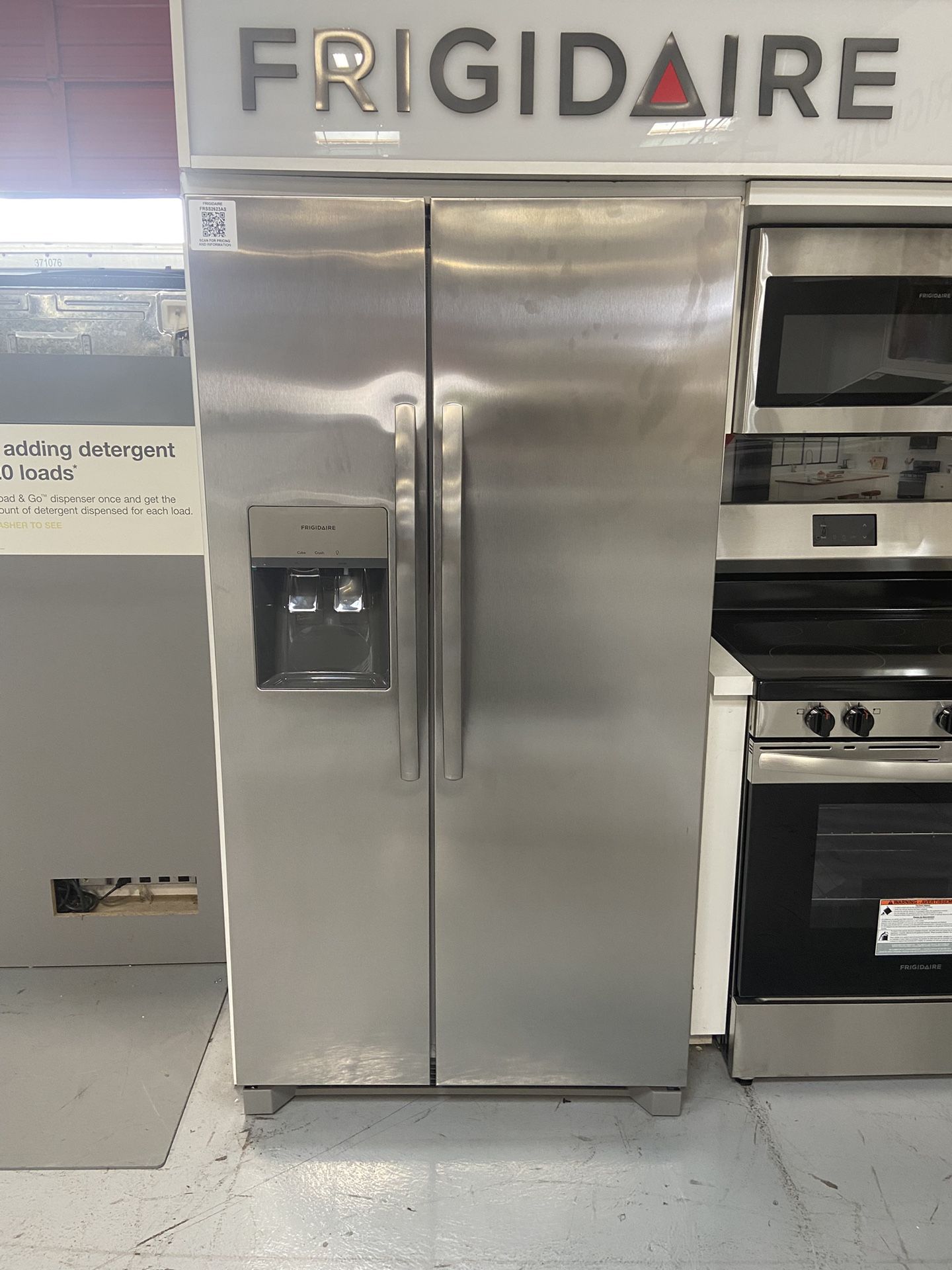Frigidaire 26 Cu. Ft. 36" Standard Depth Side by Side Refrigerator