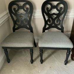 Set Of 6 Modern Dining Chairs - Excellent Condition