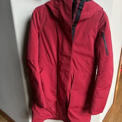 Lululemon Winter Warrior Red Parka - Size 4