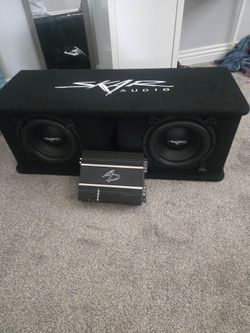 2 10 inch subs and amp & lc2i SLAP HARD