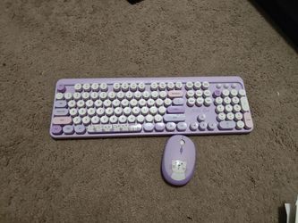 Wireless keyboard and mouse