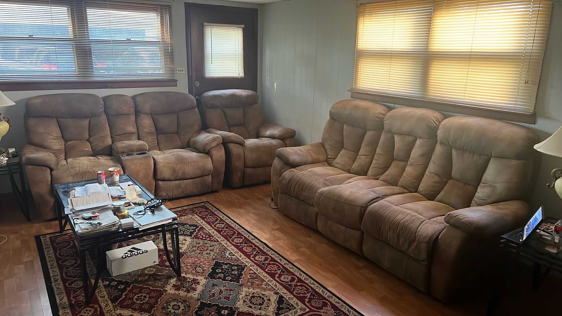 3 Recliner Couch Set