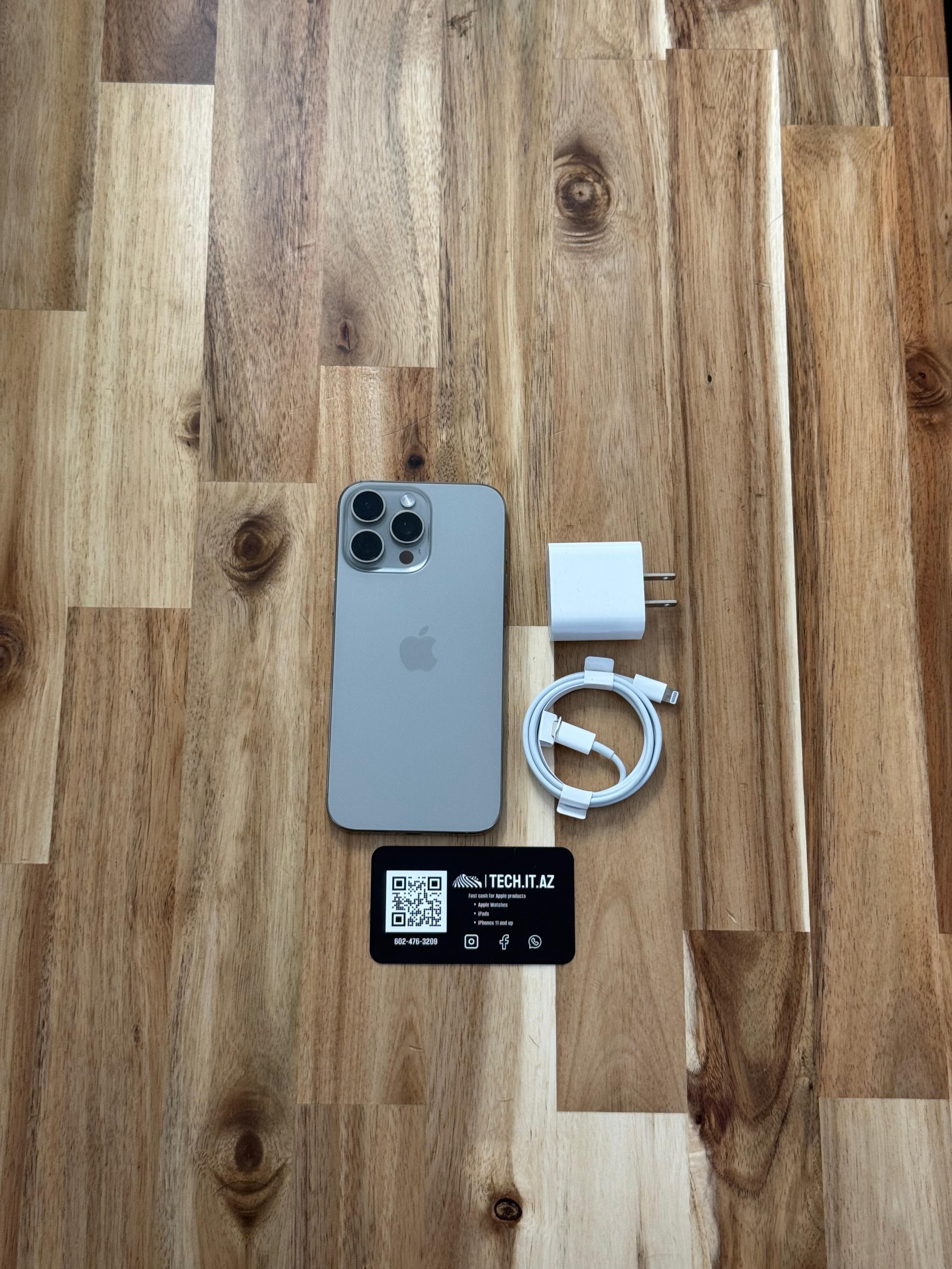 📱 iPhone 16 Pro Max | 256GB | Graphite | Cricket Only | Hablo Español 