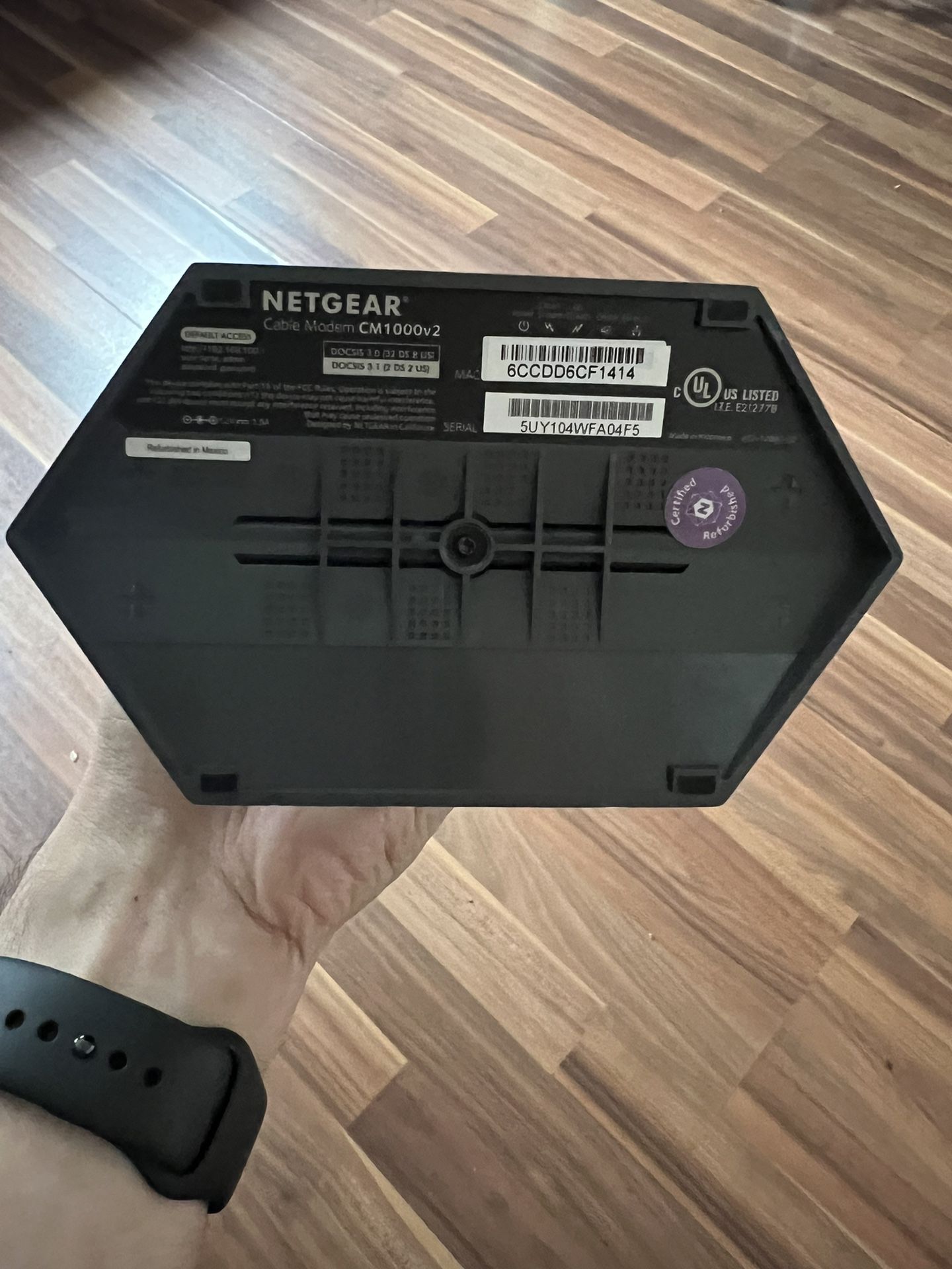 Netgear Cable Modem CM1000v2