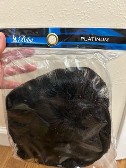 Biba Platinum Hair Bun Piece Dark Brown