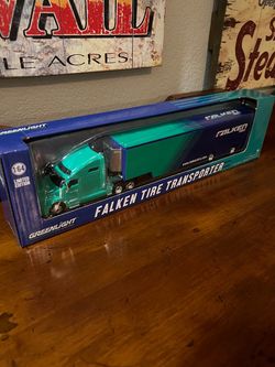 Greenlight Falken Tire Transporter 1:64 Die-Cast