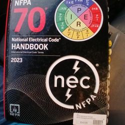 2023 NFPA 70 National Electrical Code (NEC) Handbook – Comprehensive Guide for Electrical Standards and Safety
