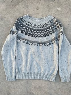 Grey Knitted Sweater