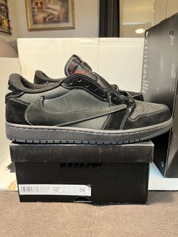 Nike Jordan 1 Travis Scott Black Phantom Size 12 + More
