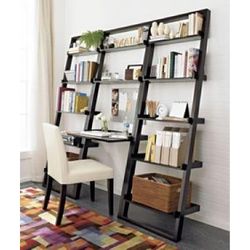 Sloane 2024 leaning bookcase