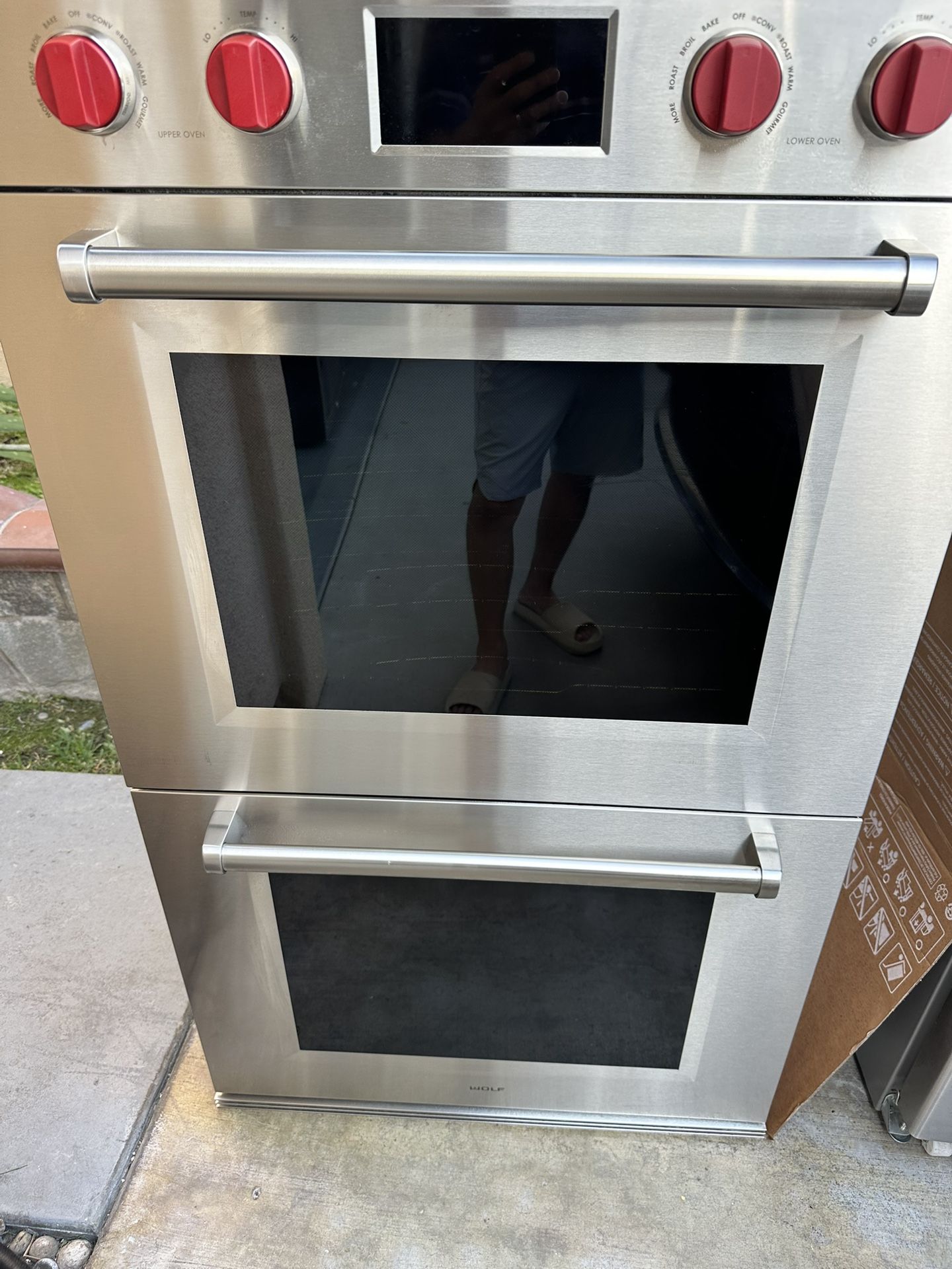 Wolf Double Oven 30”