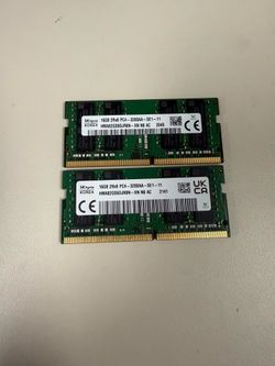 SK hynix 32GB (2 x 16GB) 2Rx8 PC4-3200AA-SE1-11 DDR4 Memory RAM