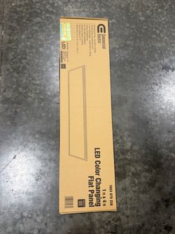Commercial Electric 1-Pack 1 ft. x 4 ft. 4000 Lumens Dimmable Integrated LED Flat Panel