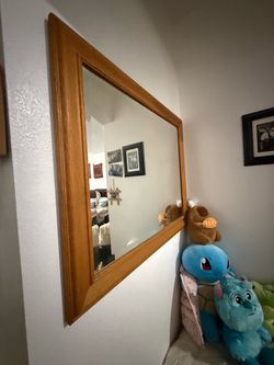 Wood Mirror