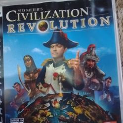 PS3 Sid Meier's Civilization Revolution Video Game