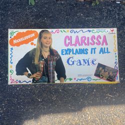 Clarissa Explains It All 1994 Nickelodeon Board Game