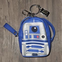 Star Wars R2-D2 Loungefly Mini Backpack Keychain (New)

