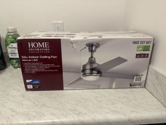 52 in Indoor Ceiling Fan with Remote Brand New