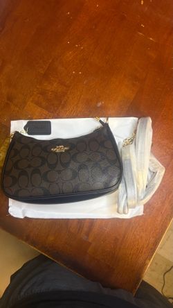 Brown coach purse
