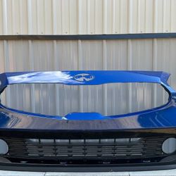 BLUE OEM 2019 2020 2021 KIA FORTE FRONT BUMPER ORIGINAL + LOWER GRILLE