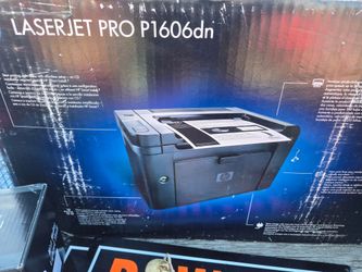 HP LaserJet Pro P1606dn Black & White Printer Brand New
