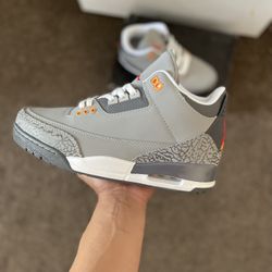 AIR JORDAN RETRO 3 “COOL GREY” R3PŠ SIZE 10