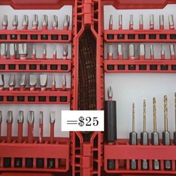 Screwdriver Bit Set 53 Pc=$25