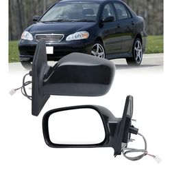 Left Driver Side Mirror for Toyota Corolla 03-08