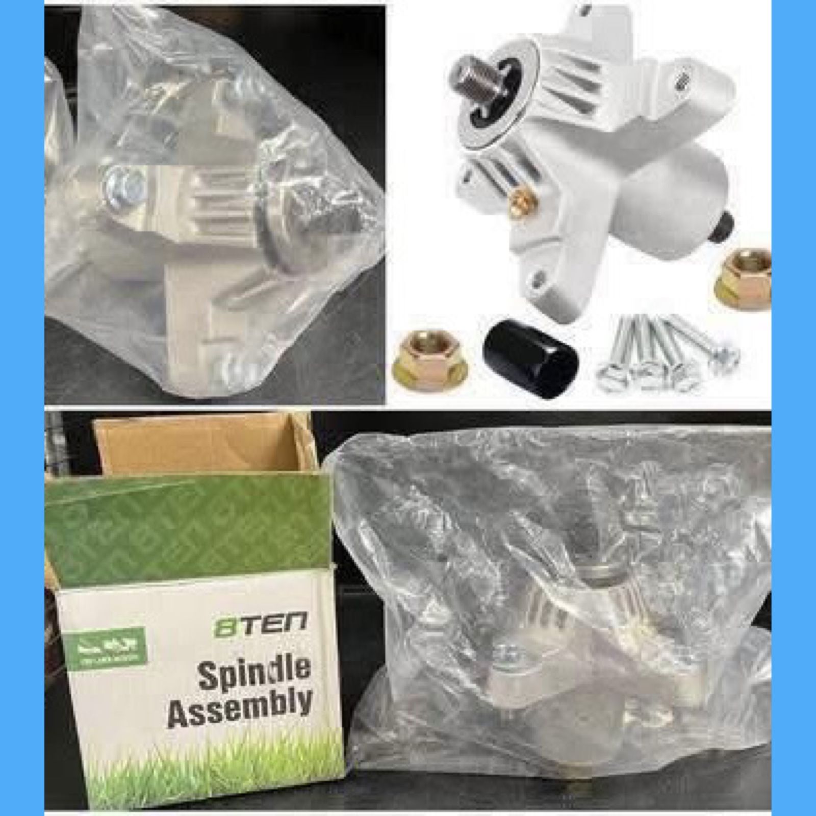 8TEN C-SPN-0016 Lawn Mower SPINDLE ASSEMBLY.