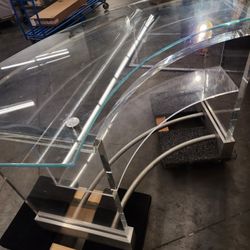 Glass Desk 