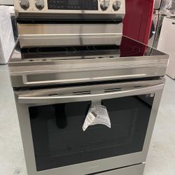 New Samsung Air Fry Convection Oven Freestanding Electric Range 