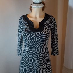 Sweet Storm Dress • Modern Geometric Print
