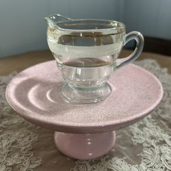Mid-century creamer Dish 