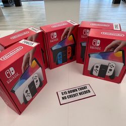 Nintendo Switch OLED New-$25 To Take It Home Today 