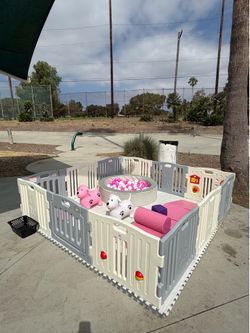 Pink 8x8 soft play for RNT