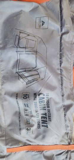 Ozark Trail 10 Person Instant Cabin Tent