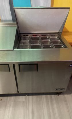 Prep Table 24 Pan 1/6