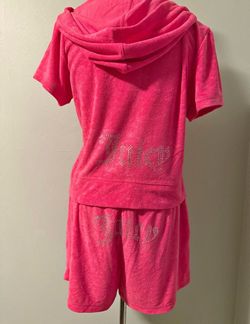 Juicy couture size L shorts set