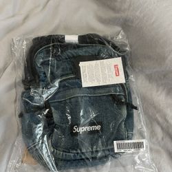 Supreme Denim Shoulder Bag Indigo