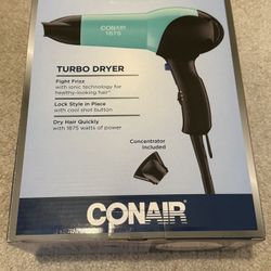 Brand new  CONAIR turbo dryer
